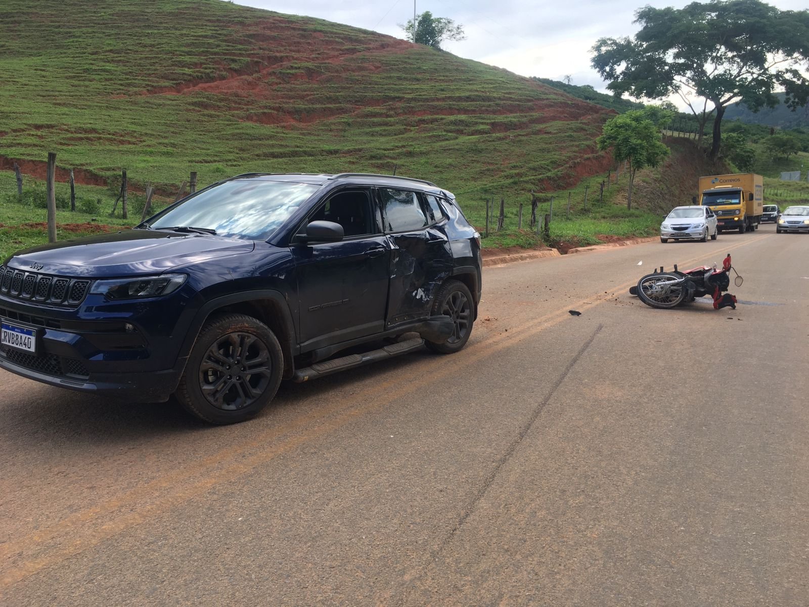 Portal Caparaó Motociclista morre em acidente na rodovia de São José